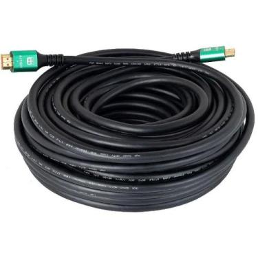 Imagem de Cabo HDMI 2.1 8K 48Gbps Ion Cabos 20m Ultra HD 4K 120Hz HDR Dinâmico 3