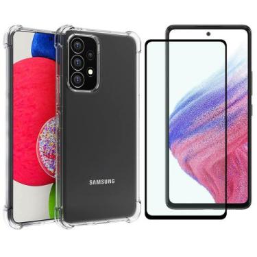 Imagem de Kit Capa Capinha Para Galaxy A53 Anti Impacto + Película 3d - Danet, T