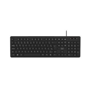 Imagem de Kit Teclado E Mouse Multi Tc310 Com Fio Usb 1200dpi 12 Teclas Multimídia - Preto