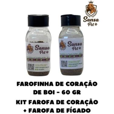 Imagem de Farofinha Saborizante Natural Carne Coração de Boi Bovino Desidratado 