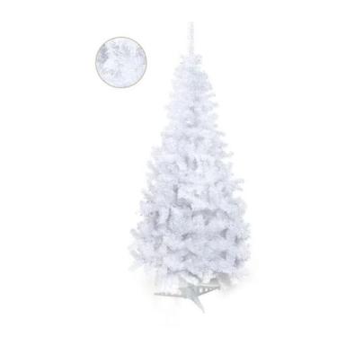 Imagem de Árvore De Natal Portobelo Branca 180cm - Cromus