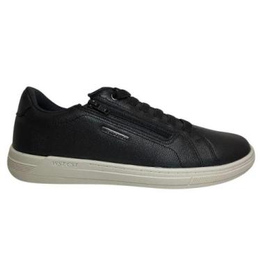 Imagem de Sapatenis Masculino West Coast Basic, Preto, 40