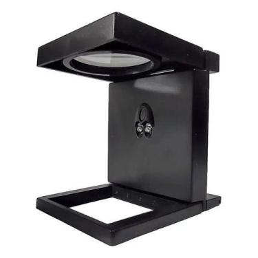 Imagem de Lupa Conta Fios Solver Slf-150 Led 4x 50mm Dobrável