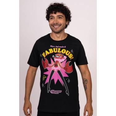 Imagem de Camiseta Cartoon Network Ele Fabulous, G3, Preto