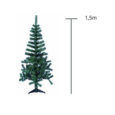 Imagem de Arvore De Natal Pinheiro 150cm Verde 38632 - Travagin