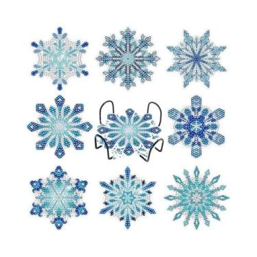 Imagem de Kit De Pintura Diamante Oceano DIY Para Iniciantes Adultos - 8 Peças C