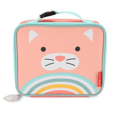 Imagem de Lancheira térmica Infantil com zíper Divertida Skip Hop, Rosa, Claro