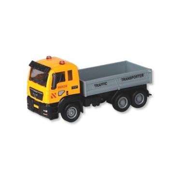 Imagem de Carrinho de brinquedo colecao profissoes super trucks cacamba - polibr