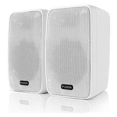 Imagem de Par de Caixa de Som Ambiente 140WRMS 8 Ohms Branca Bluetooth Leson - 2