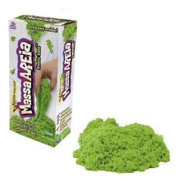 Imagem de Areia Para Modelar Verde 453g - Sunny