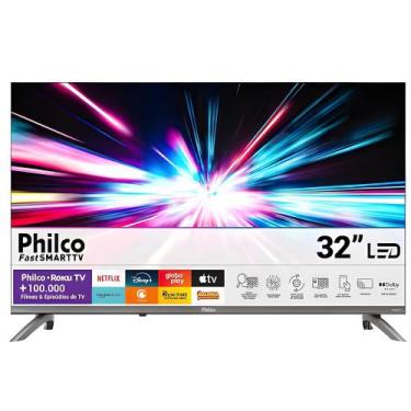 Imagem de Smart Tv Philco 32 Polegadas Led HD Roku Dolby Audio HDR10 VA - P32CRB