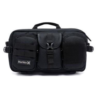 Imagem de Pochete Hurley Shoulder Bag Transversal Esportiva Impermeável , U, Pre