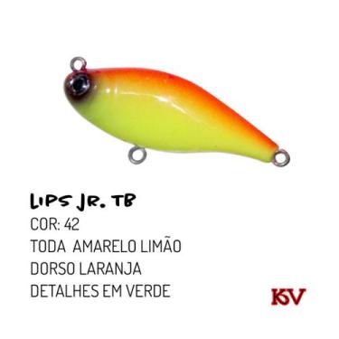 Imagem de Isca Artificial Lips Jr Tb da KV Nado Twitch Bait 5,8cm, 42