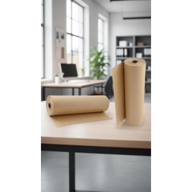 Imagem de Bobina Papel Semi Kraft 45cm x 50m Multiuso - Congratulations Store