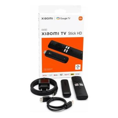 Imagem de Mi Tv Stick Android Com Controle De Voz Portátil full HD PRETO TEC - X