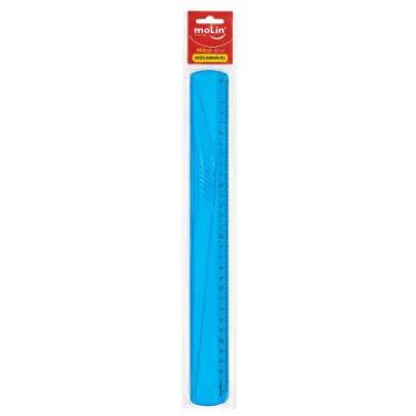 Imagem de Régua Colorida 30cm Flexível Inquebrável Ótima Resistência Design Mode