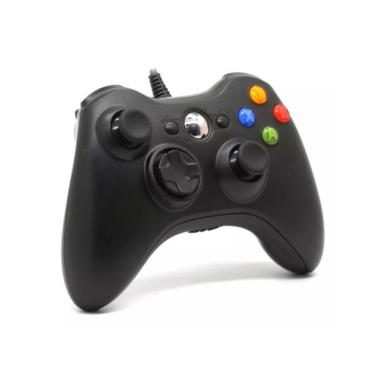 Imagem de Controle Manete Com Fio Xbox 360 Pc Slim Joystick