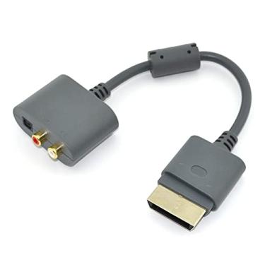 Imagem de TechBrasil Cabo Adaptador de Áudio Ótico e RCA - 29cm - Xbox 360