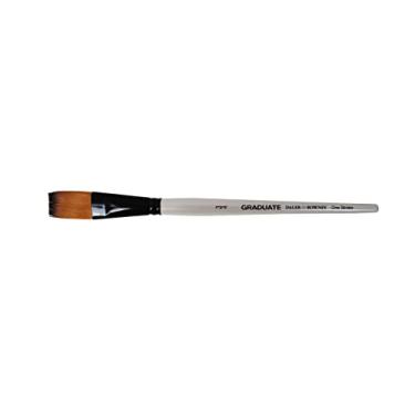 Imagem de Pincel Daler Rowney Graduate Strole Chato Longo 3/4" Cerda Sintética Cabo Curto