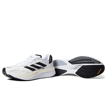 Imagem de adidas Adizero Boston 10, branco/preto/prata metálico., 11