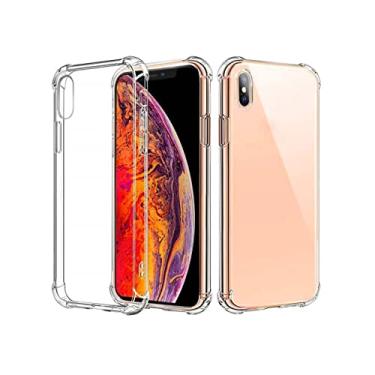 Imagem de Case Capinha Transparente Capa Slim Flexível Invisível Compatível Com iPhone 7G, 7G Plus, X, XR, XS MAX, 11 PRO MAX, 12, 12 PRO MAX, 13 Pro (XSMax)