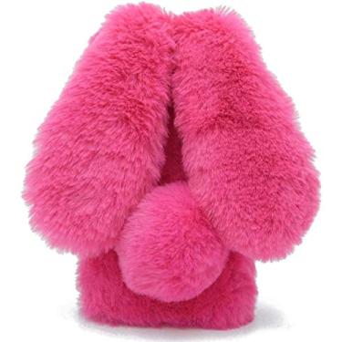 Imagem de Capa Para iPhone XR Coelho De Pelúcia (Rosa)