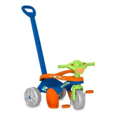 Triciclo Infantil Escolar Pega Carona Bandeirante - Brinquedos Bandeirante  - Velotrol e Triciclo a Pedal - Magazine Luiza