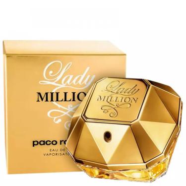 Imagem de Perfume Lady Million 80ml - Eau de Parfum Feminino Original - Lacrado e Selo da adipec