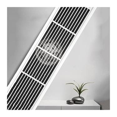 Imagem de Fã exausto 15 × 6 0cm Ventilador de ventilação do teto, ventilador de exaustão oculto retangular, poderoso ventilador de ventilador de teto de baixo ruído com filtro para banheiro da cozinha Ventilado