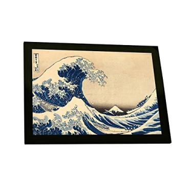 Imagem de BHARDO Quadro Decorativo A Grande Onda De Kanagawa Poster Moldura 2