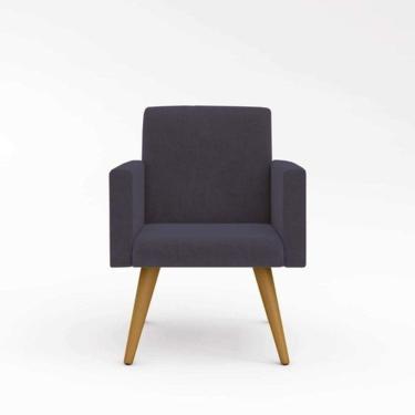 Imagem de Cadeira Poltrona Para Escritório Cinza