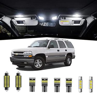 Imagem de 21 peças Chevy Tahoe/Suburban Interior Kit de Luzes LED Super Brilhante Mapa Dome Lâmpadas de Substituição para Chevy Tahoe/Suburban 2000 2001 2002 2003 2004 2005 2006 todos os modelos