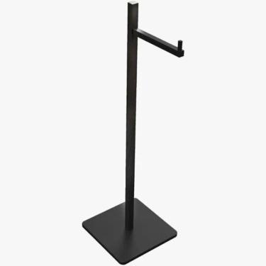 Imagem de Papeleira De Piso Quadrada Fani Paris Preto Fosco 2012 Bk115