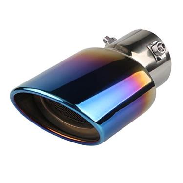 Imagem de Idain Universal Tipo Liso Aço Inoxidável Parafuso Carro escapamento Cauda Silenciador Diâmetro do Diâmetro do Diâmetro do Canos 3,8 a 5,8 cm
