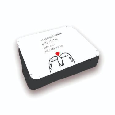 Imagem de Almofada Bandeja Para Notebook Laptop Personalizado Flork Pessoas Chat