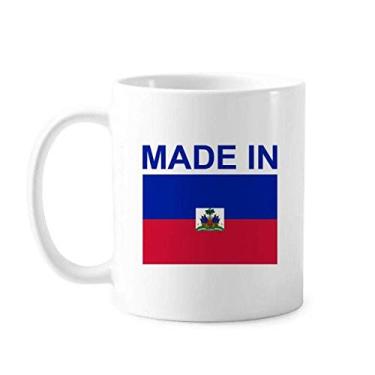 Imagem de Feito no Haiti Country Love Caneca Cerâmica Café Porcelana Utensílios de Mesa