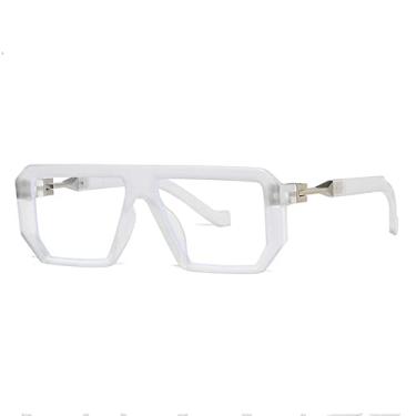 Imagem de Óculos de Sol Quadrados Moda Uma Peça Para Homens Vintage Liga Gradiente Condução Óculos de Sol Mulheres Elegantes Tons Uv400,8, Tamanho Único