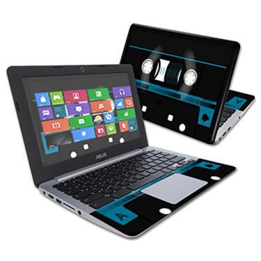 Imagem de MightySkins Skin compatível com Asus Chromebook 11,6 polegadas C200MA capa adesiva Skins fita cassete