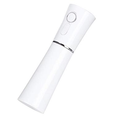 Imagem de Umidificador facial, hidratante para ambientes externos/internos, portátil, mudo, carregado por USB, pulverizador de névoa, para escritórios domésticos (branco anjo, tipo torre inclinada de Pisa)