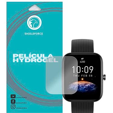 Imagem de Película Amazfit Bip 3 Shieldforce Hydrogel Cobertura Total (6x tela)