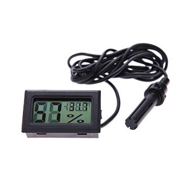 Imagem de KKmoon Mini LCD Termômetro Digital Umidade Higrômetro Medidor de Temperatura Medidor de Temperatura Monitor