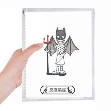 Imagem de Caderno Mummy Halloween Diabo Morno Horus Folhas Soltas Diário Recarregável Diário Papelaria