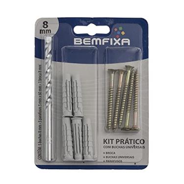 Imagem de Kit Prático Universal Bemfixa 8 Mm