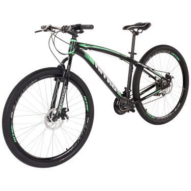 Imagem de Bicicleta MTB Aro 29 Freio a Disco Nitro Verde Polimet Unissex Verde Outro (especifique na descrição do produto)