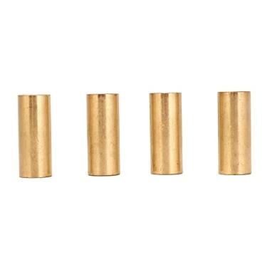 Imagem de Bucha, bucha de bronze de suspensão de reboque 4 peças 1-3 4 polegadas kit de bucha de mola de folha de bronze 9 16 polegadas acessórios de reboque para equalizadores de molas de olho duplo