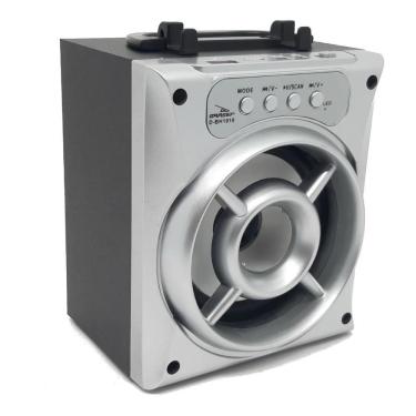 Imagem de Caixa Som Portátil Bluetooth Mp3 Pen Drive Radio Fm 8w Aero