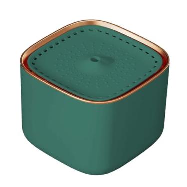 Imagem de ＫＬＫＣＭＳ Bebedor automático para gatos, fonte de água para gatos, dispensador de água para cães e animais de estimação, Áureo Verde