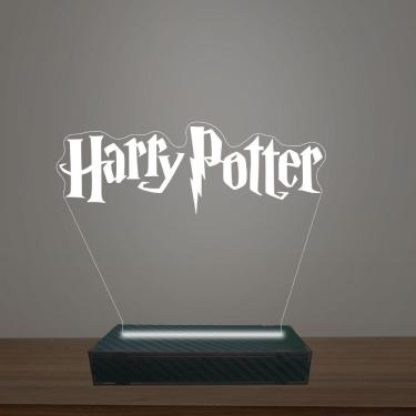 Imagem de Luminária Led 3d Harry Potter Abajur Luxo