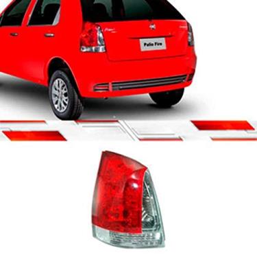 Imagem de Lanterna Traseira Palio G3 2004 a 2016 Bicolor Lado Esquerdo