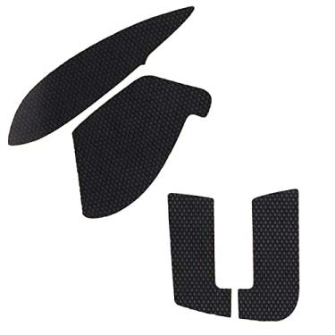 Imagem de DAGIJIRD Adesivos laterais antiderrapantes para mouse com cola de poliéster resistente ao suor sem machucar o mouse para Logitech MX Master 3